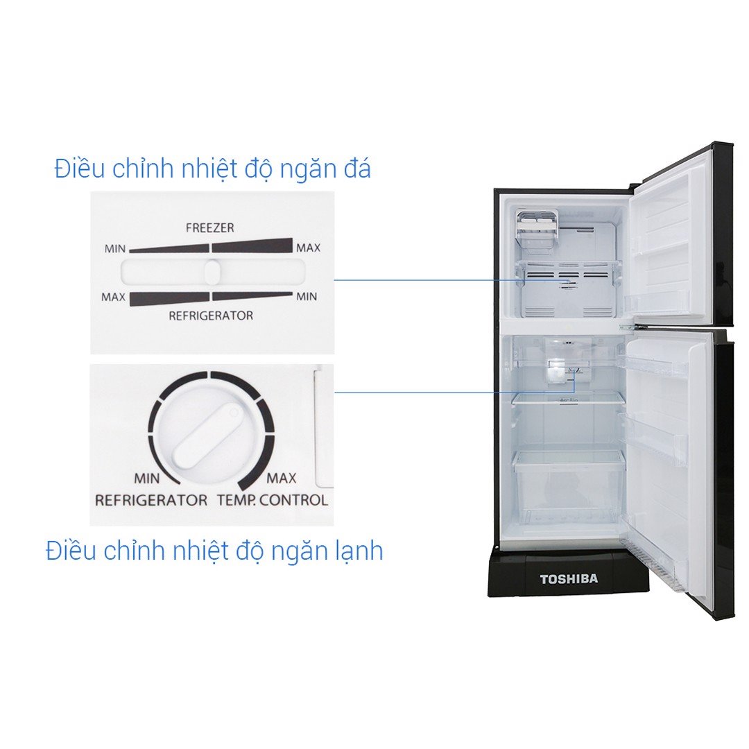 Tủ lạnh Toshiba Inverter 194 lít - Điện Máy Trả Góp Lê Triểu
