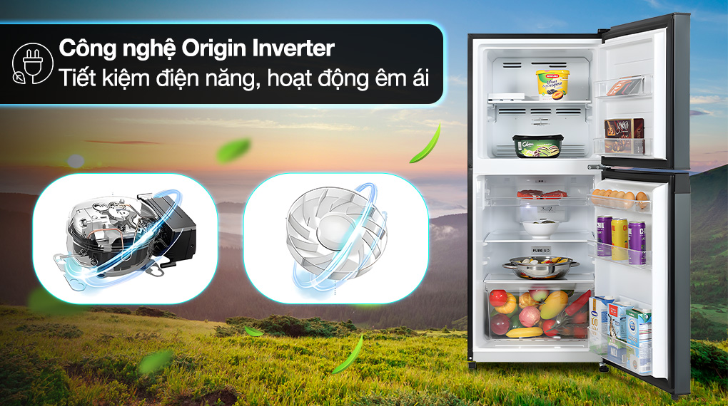 Tủ lạnh Toshiba Inverter 233 lít - Điện Máy Trả Góp Lê Triểu