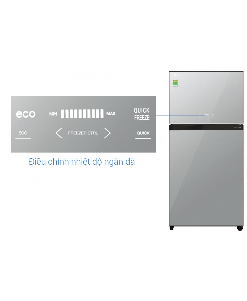 Tủ lạnh Toshiba Inverter 555 lít - Điện Máy Trả Góp Lê Triểu