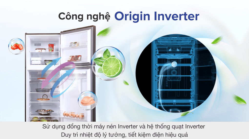 Tủ lạnh Toshiba Inverter 311 lít - Điện Máy Trả Góp Lê Triểu